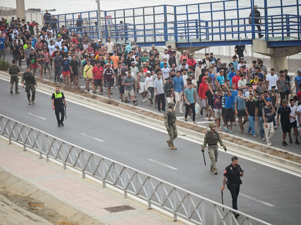 Hundreds of migrant minors stranded in Ceuta after border crisis | News