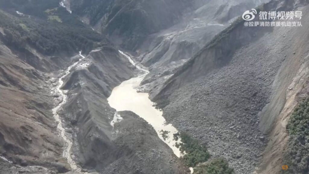 Risk of lake burst near China-Nepal border disaster site wanes