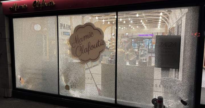 Montreal self-serve bakery vandalized again as anti-tech message left – Montreal