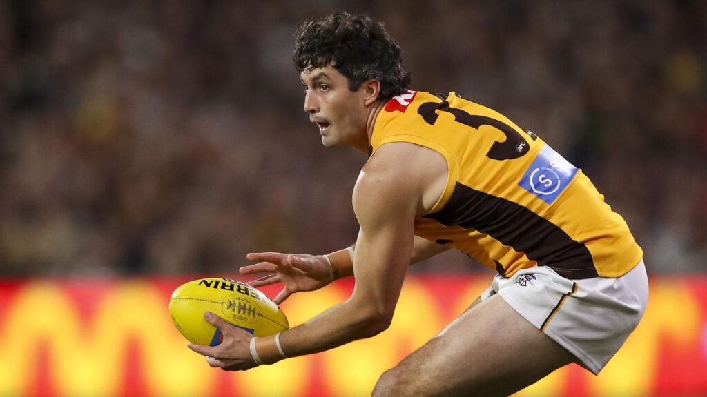 Hawthorn star defender Tom Barrass says it’s an ‘honour’ to test himself against Fremantle Dockers forwards