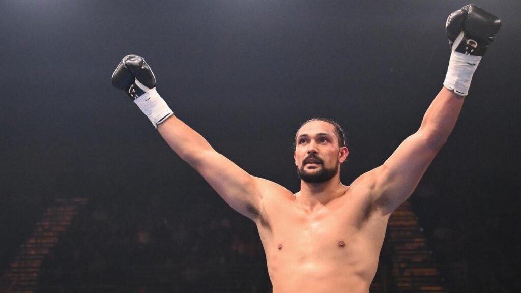 'Hardest I've been hit': Aussie hailed as future champ
