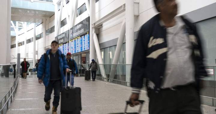 Many Canadians unaware federal travel advisories can void insurance: survey – National