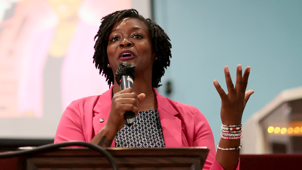 Angie Nixon rejects DSA platform on abolishing Senate, defunding military