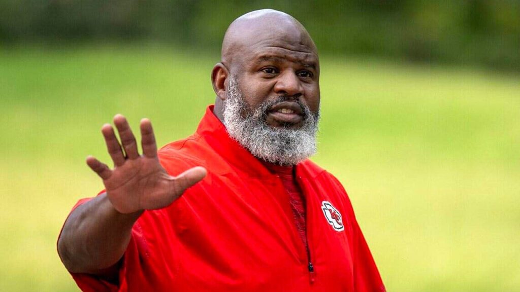 Chiefs’ Eric Bieniemy returns to camp after wife gives ‘blessing’ as she recovers from Virginia home shooting