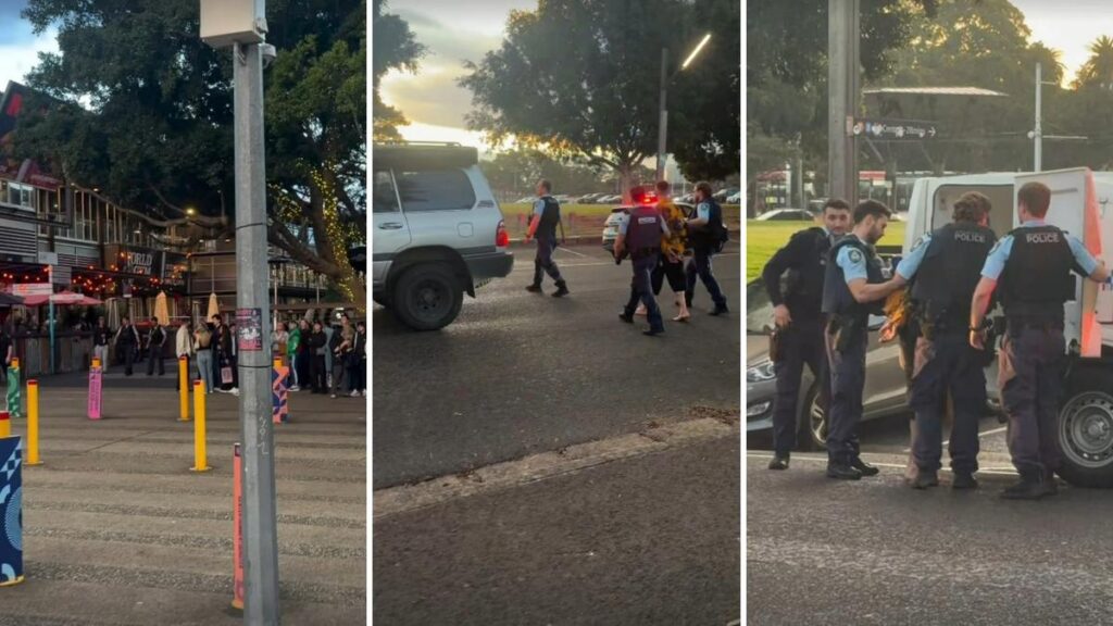 Sydney Cricket Ground: Two men charged after people seen screaming as they run away from stadium