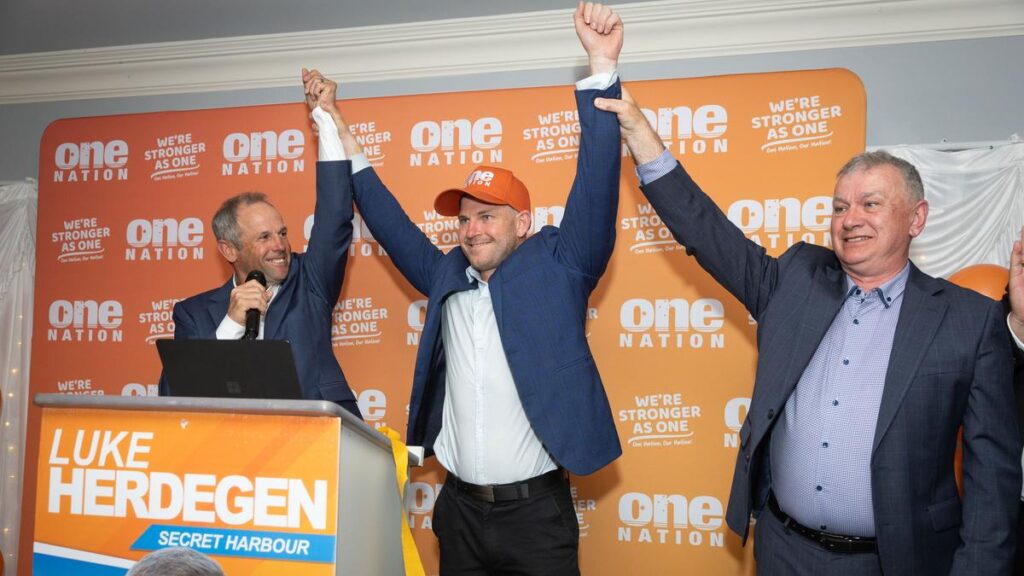 One Nation secures first lower house seat in WA in result that will ‘send shockwaves across country’