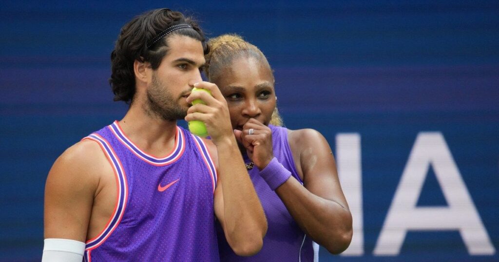 Serena Williams, Carlos Alcaraz fall in US Open mixed doubles quarterfinal | Tennis News
