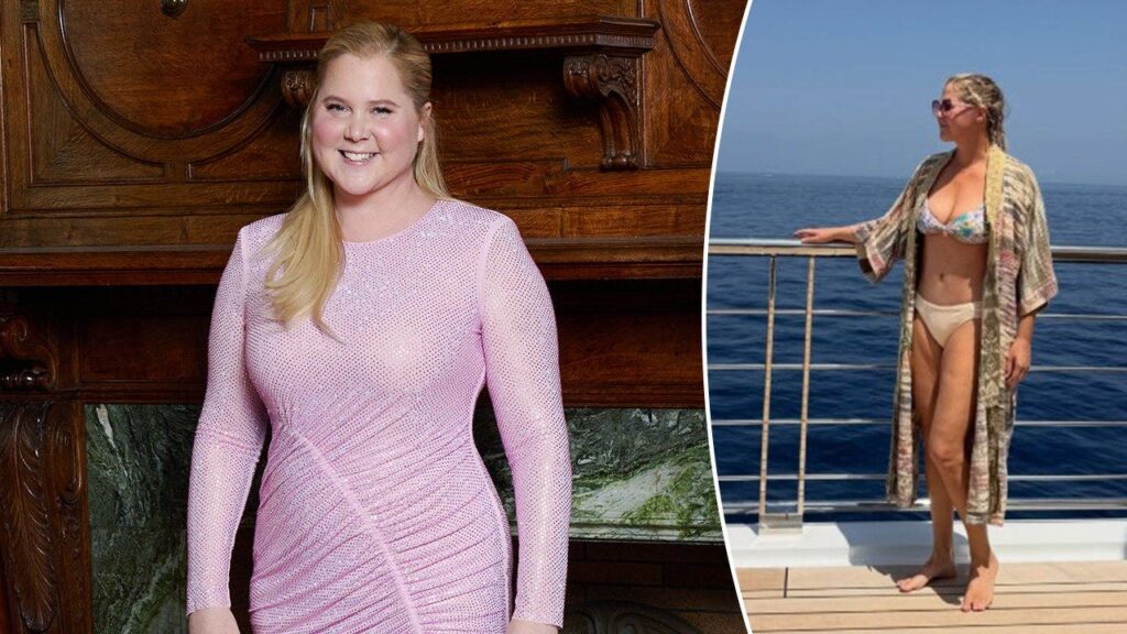 Amy Schumer shares bikini photos amid Mounjaro weight loss journey