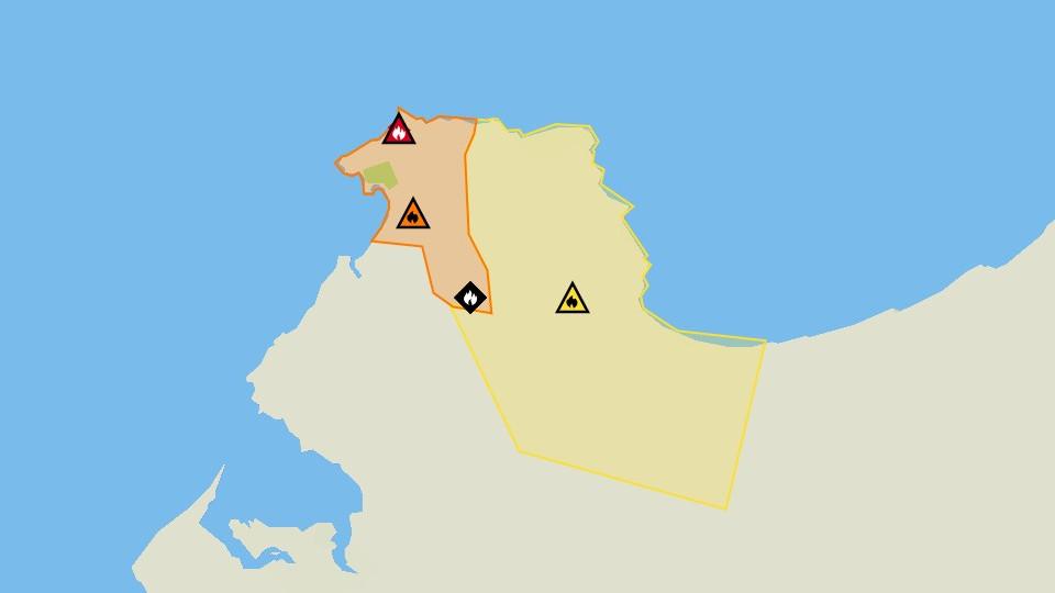 Bushfire at Jodi’s Block on the Dampier Peninsula threatening lives and homes