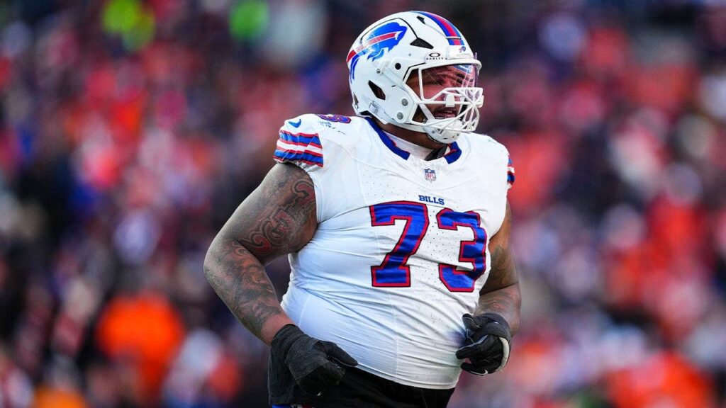 Bills’ Dion Dawkins sparks intense debate after picking up his dog’s poop on practice field