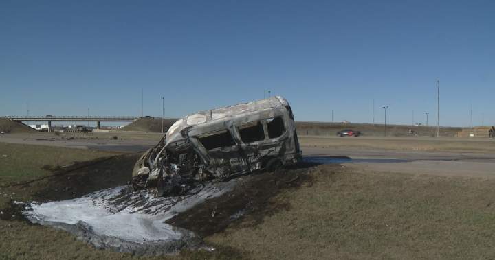 Teen driver involved in fiery Saskatoon crash awaits sentencing – Saskatoon