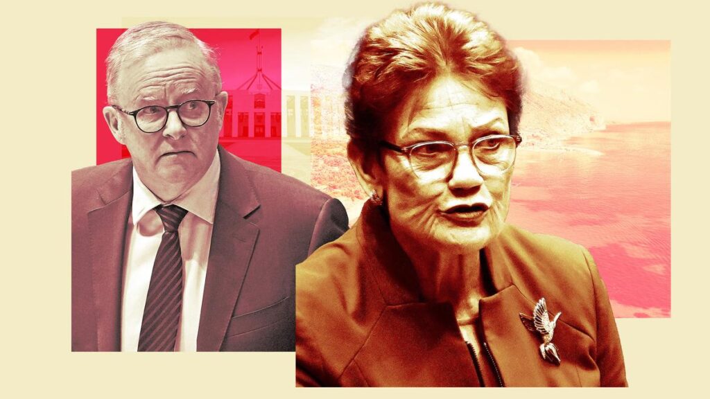 One Nation soars past Labor in popularity in Newspoll survey, Pauline Hanson’s personal ratings also improved