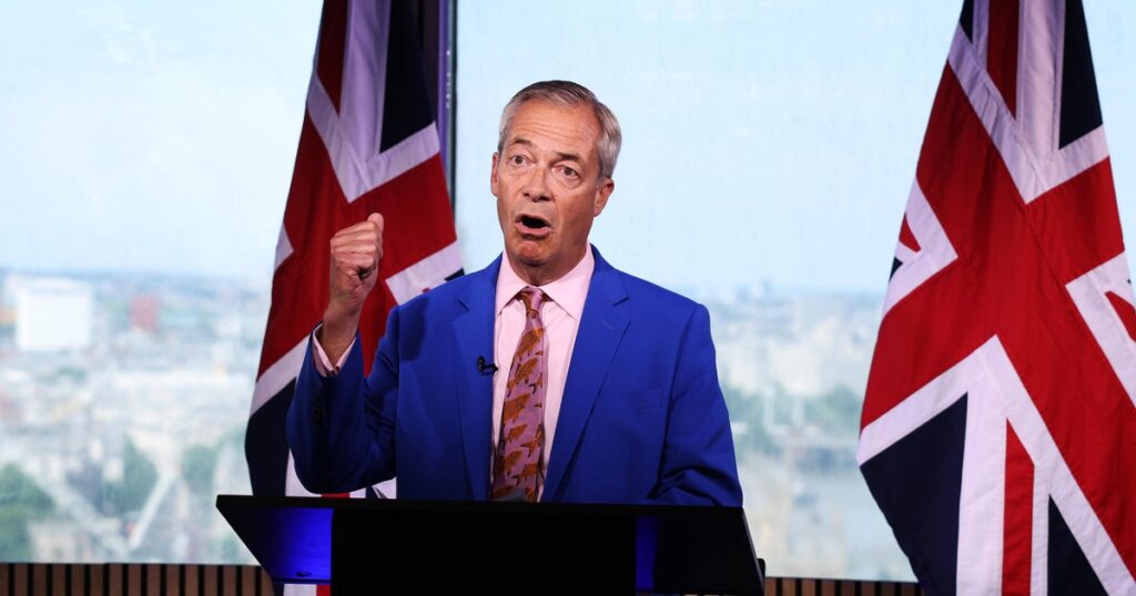 Nigel Farage, U.K. far-right leader and former Trump ally, resigns amid finance scandal in high-risk gamble