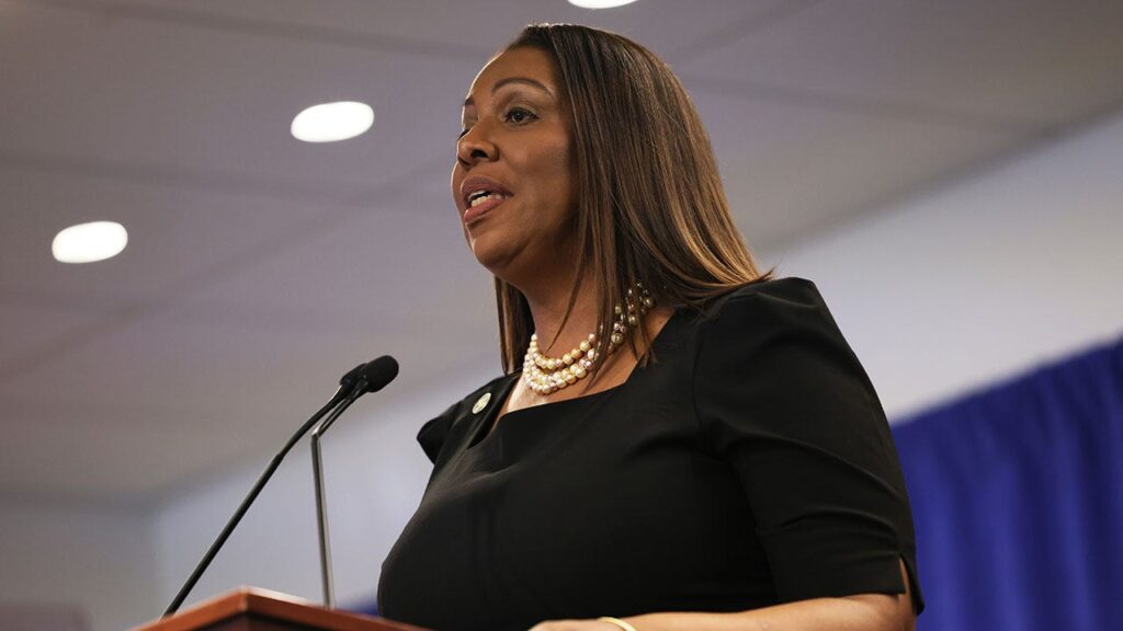Trump responds to real estate fraud verdict against New York AG Letita James
