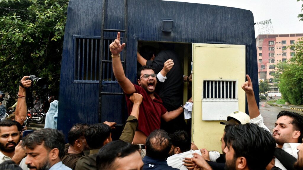Protesters detained at rally in support of Pakistan-administered Kashmir | Protests
