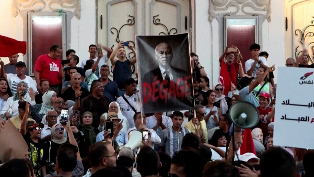 Tunisian protesters call for President Kais Saied to step down | Newsfeed