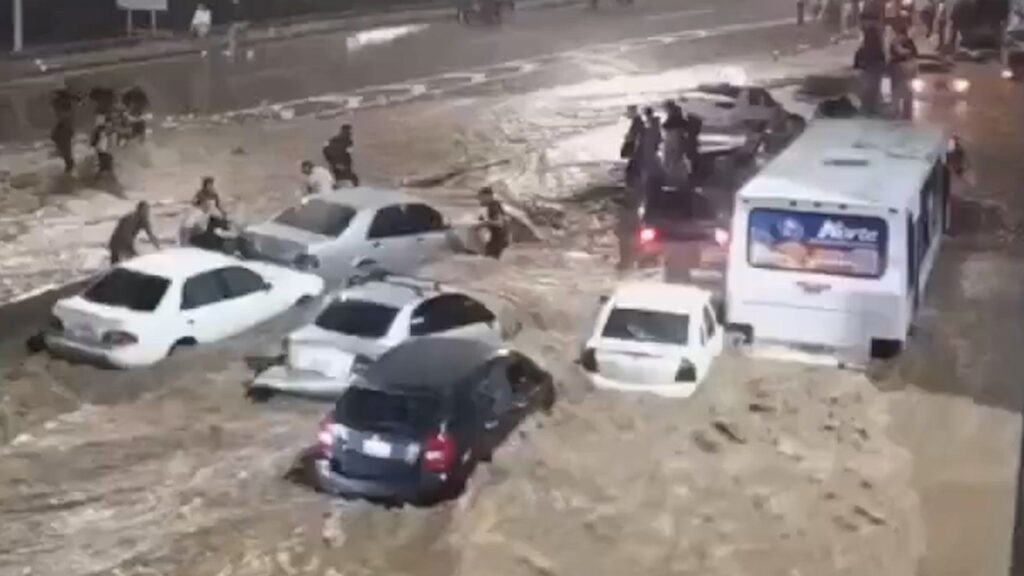 Flooding across Caracas, Venezuela, after heavy rains | News