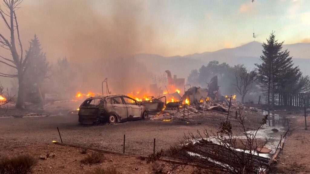 Human-caused Nevada wildfire forces 42,000 people to evacuate | Wildlife