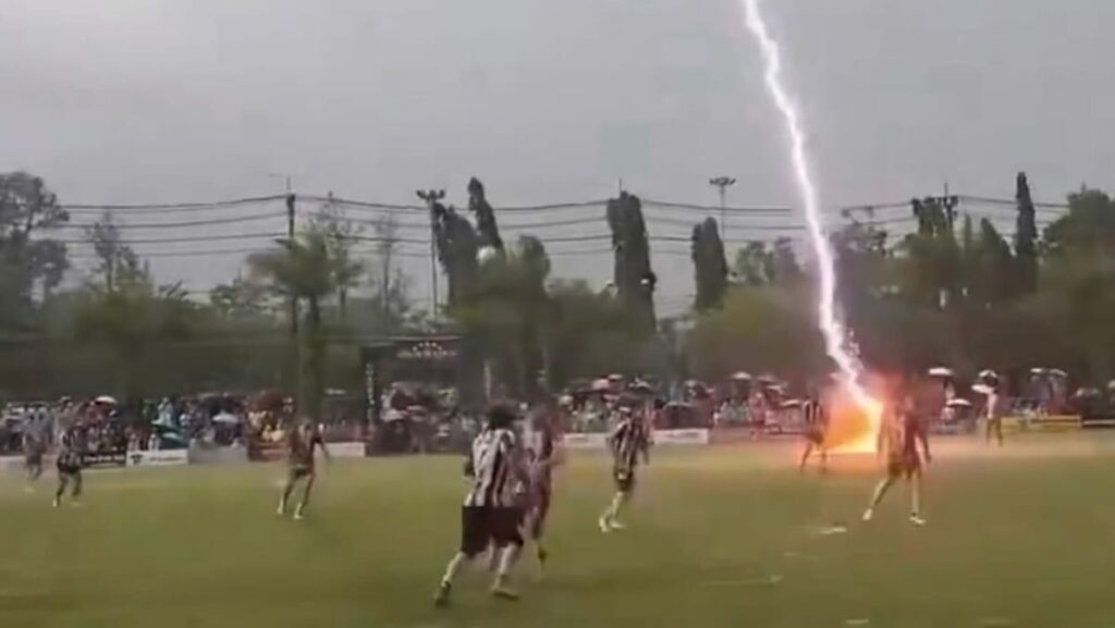 Thai footballer killed in lighting strike during match in Narathiwat province; Malaysian among 12 others injured
