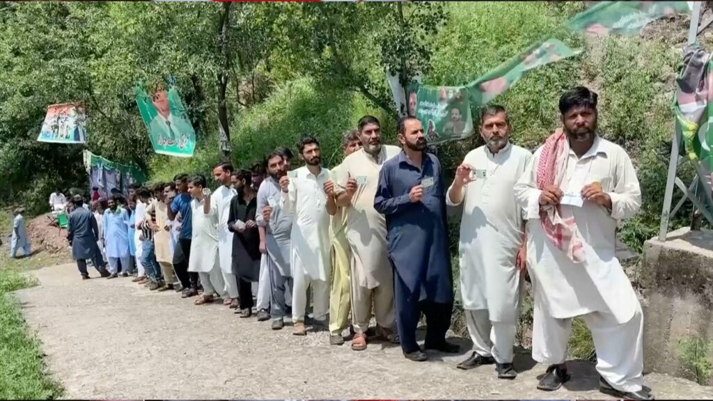 Final phase of voting in Pakistan-administered Kashmir, despite security fe | News