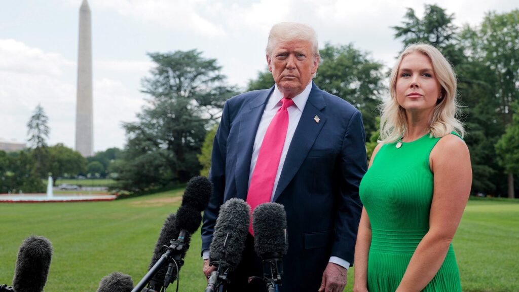 Karoline Leavitt says she’s advising Trump on press secretary pick