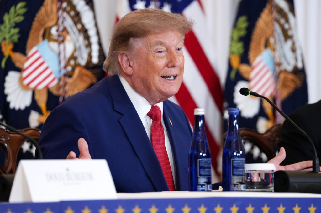 President Trump pumps up the ‘Protect College Sports Act’ as the Senate works to pass it