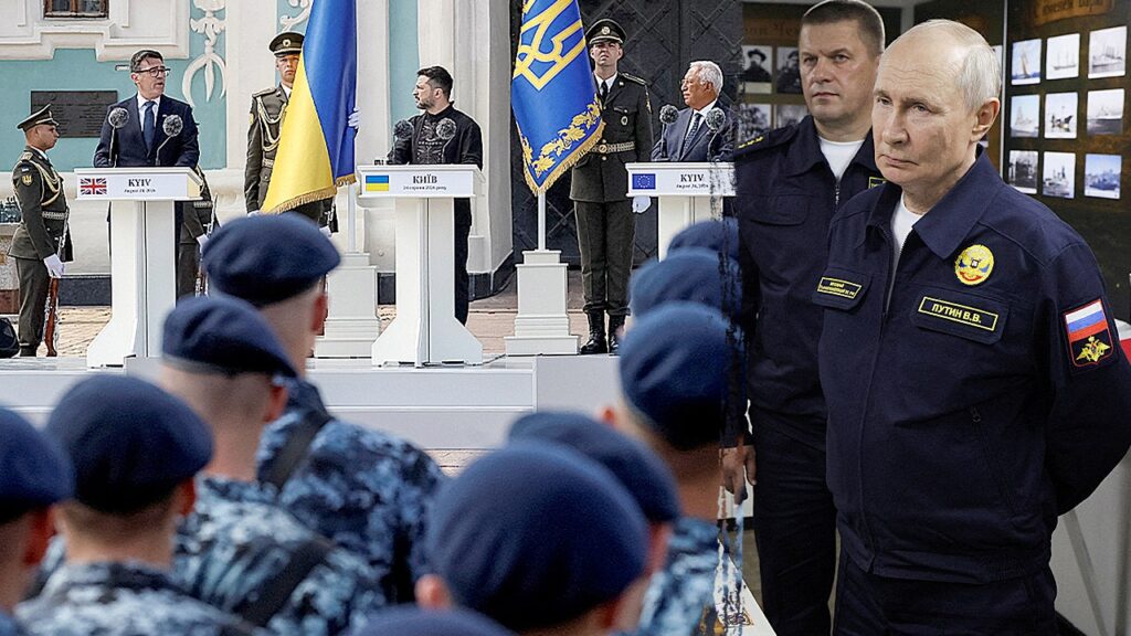Ukraine marks Independence Day as expert says a ‘panicked’ Putin lashes out
