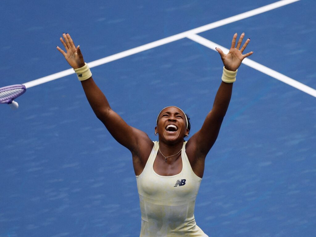 Gauff beats Andreeva to reach US Open semifinals in comeback win | Tennis