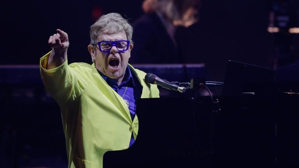 Elton John rocks Brazil with a nostalgia-filled set