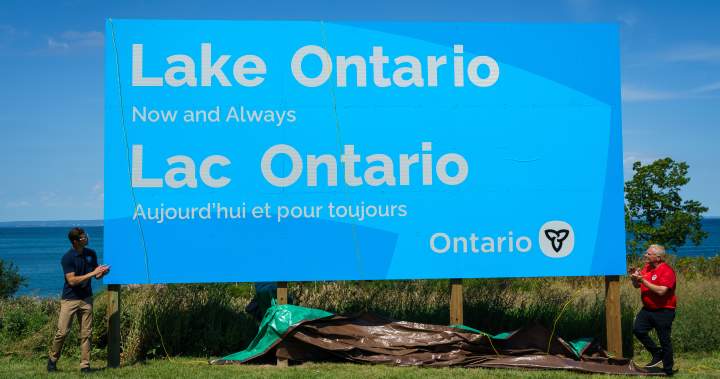 Ford says ‘beautiful’ Lake Ontario sign was worth $25K price tag
