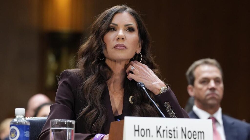 Ex-Homeland Security secretary Noem files for divorce