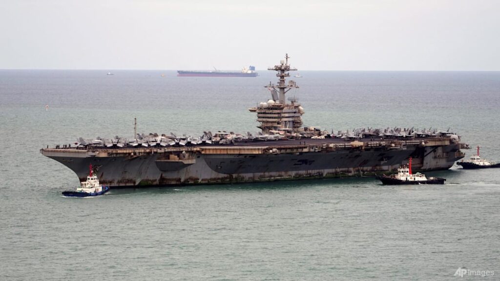 US aircraft carrier arrives in Thailand after months at sea