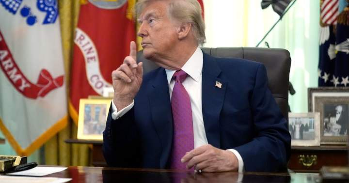 Trump threatens Bombardier, Canadian dollar as counter-tariffs set to roll out – National
