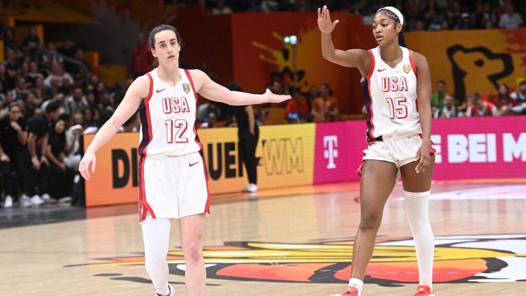 Caitlin Clark, Angel Reese show unity for Team USA at World Cup amid tense history