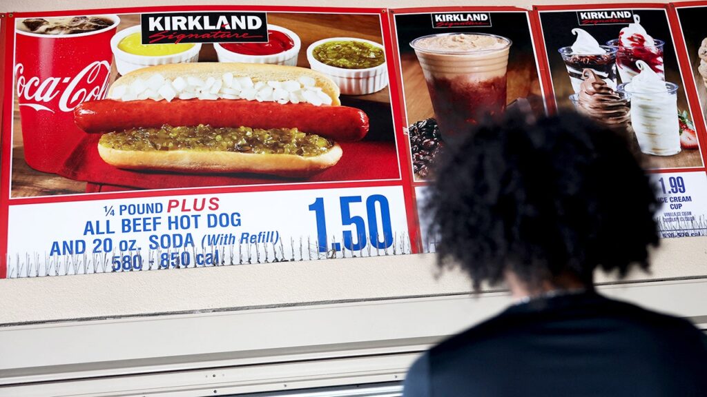 Costco hot dog combo now offers bottled water swap, dietitian weighs in