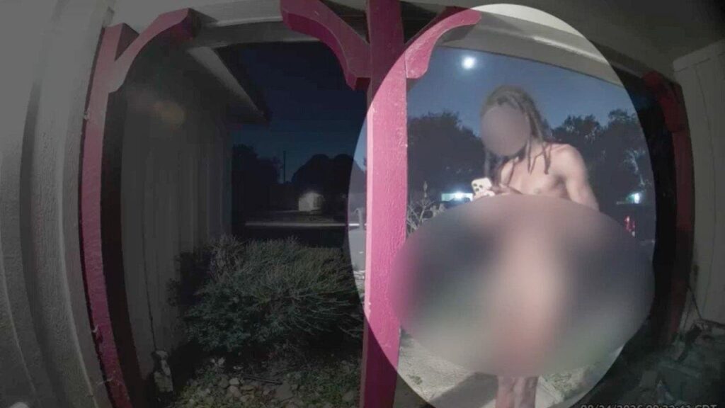 Houston DoorDash driver caught on camera delivering food while naked