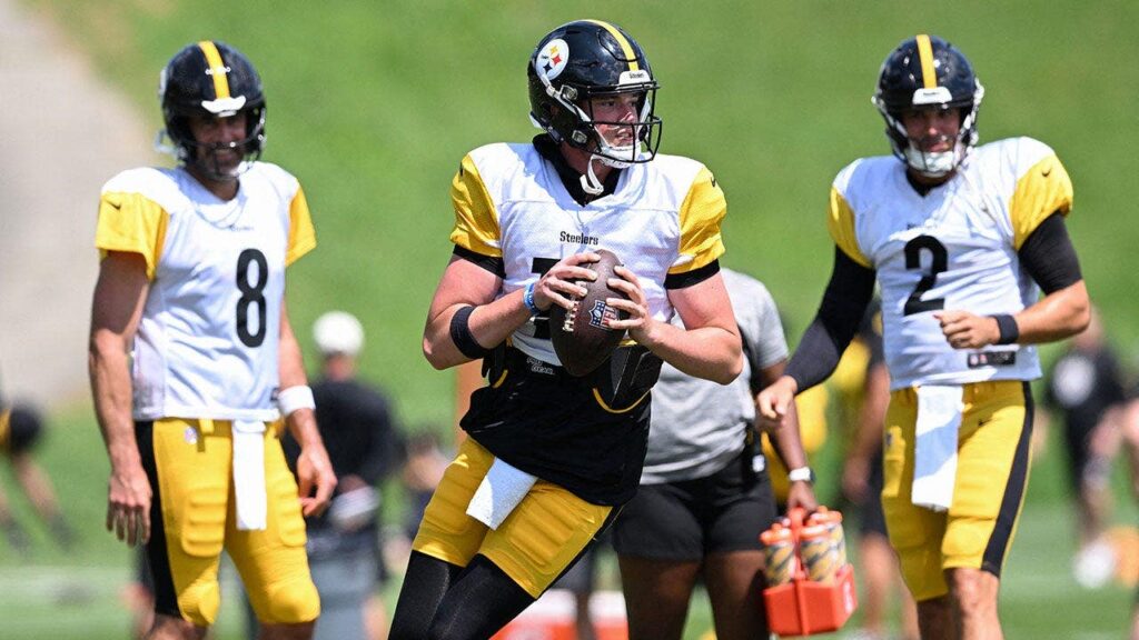 Aaron Rodgers clears air on ‘racy’ Drew Allar DM rumors on Cam Heyward podcast: ‘It’s not true’
