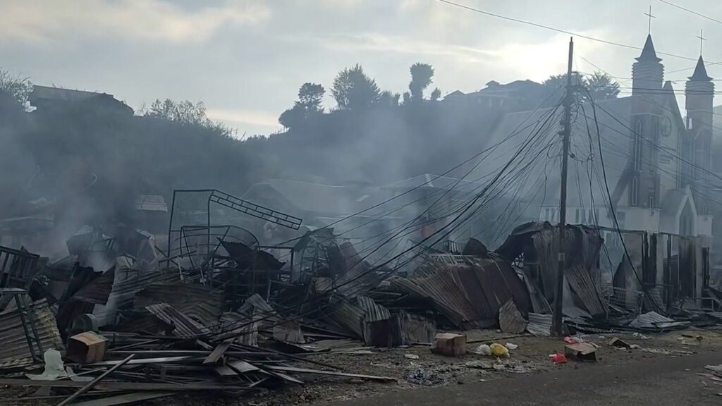 Six children among 11 people killed in Indonesian market fire | Newsfeed