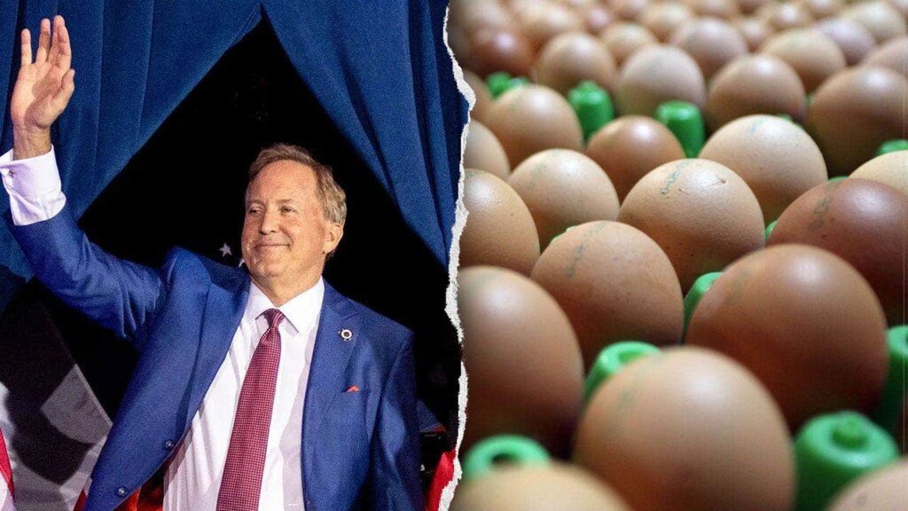 Texas AG Ken Paxton delivers 7 million free eggs to Texas food banks