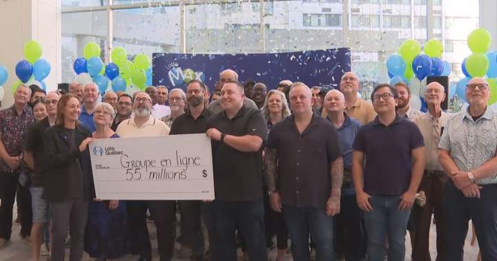$55M win means new Jeep, paid-off house for some in Quebec lotto group – Montreal