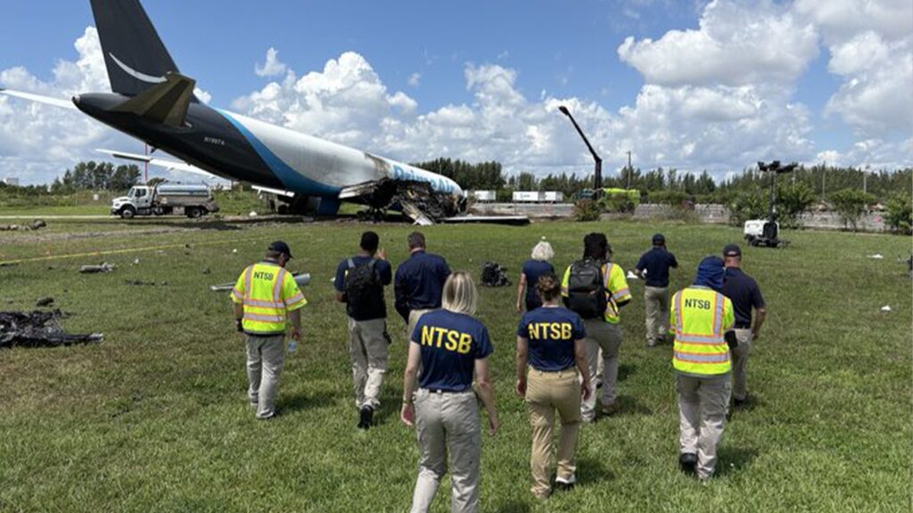 Amazon Miami cargo jet crash involved 2 vehicles, 8 occupants