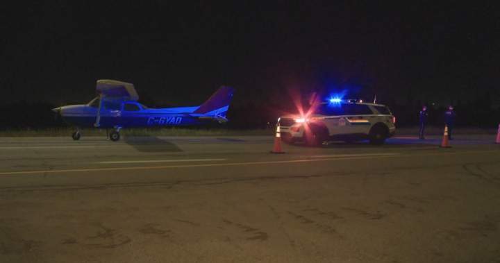 No injuries reported after small plane’s emergency landing east of Edmonton: RCMP – Edmonton