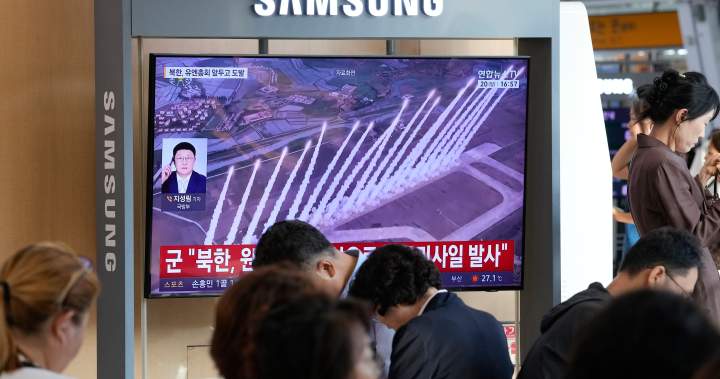 North Korea launches 2 ballistic missiles toward sea, South Korea says – National