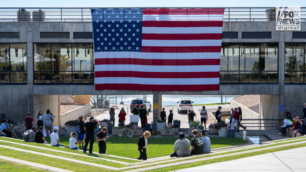 Charlie Kirk memorial at Utah Valley Univ. marks 1 year since his assassination