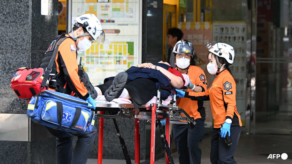 Eight people hurt in supermarket stabbing in South Korea’s Incheon