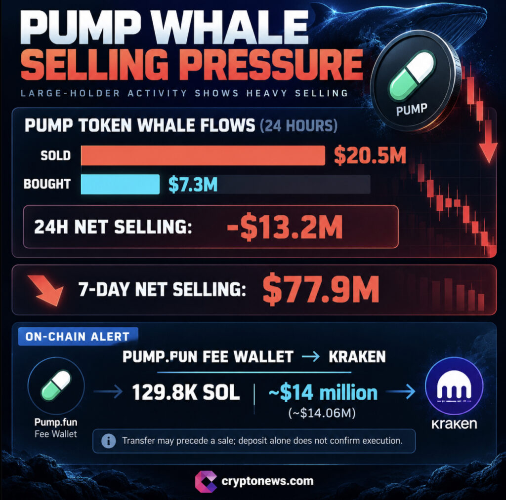Crypto Whale Activity: $7.2M Flows Into 9 Altcoins as PUMP and ENA Face Selling Pressure