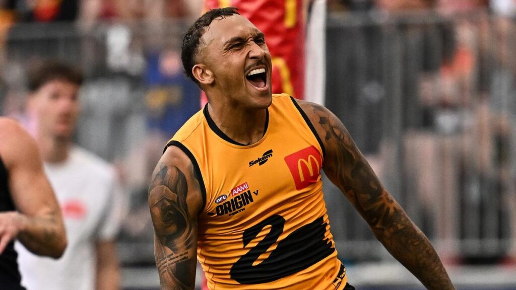 AFL Origin: Date locked in for 2027 clash between WA and SA, with later time slot to suit Fremantle Dockers