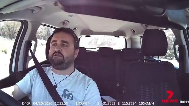 Perth court releases extraordinary dashcam footage of Jack Dunn crashing head-on into oncoming car