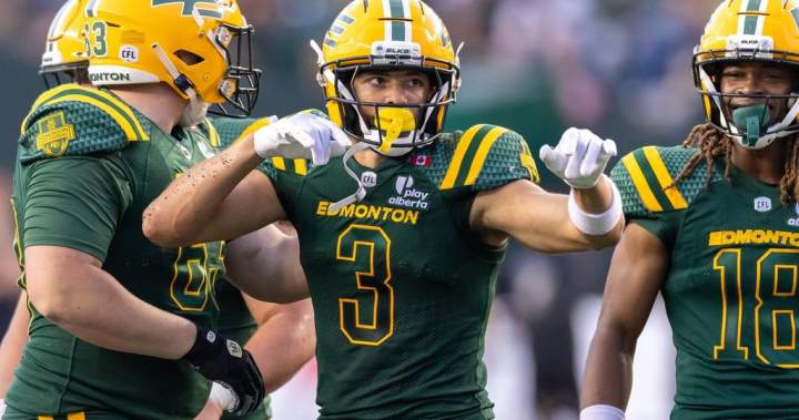 Mack enjoying career season with Edmonton Elks