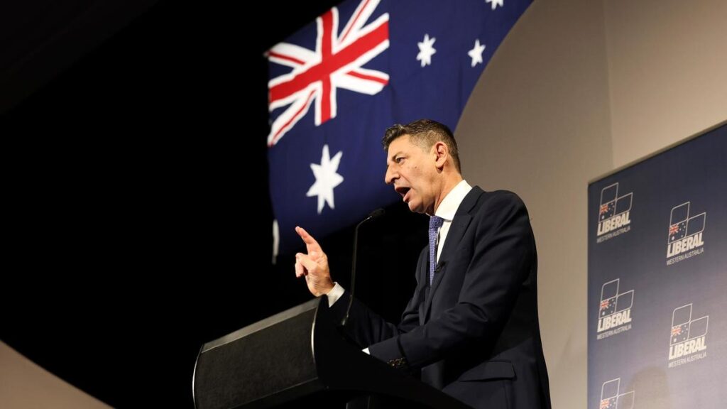 Basil Zempilas lays into Premier’s trip to Port Hedland while addressing Liberal Party conference